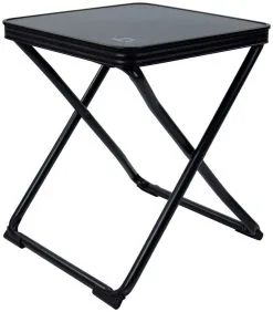 Bo-Camp Tabouret + Feuille De Support Inklapbaar Black