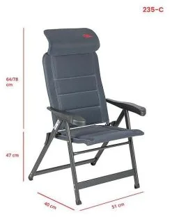 Crespo AP-235 Air-Deluxe Compact -Tentes de fête soldes crespo ap 235 air deluxe compact grey 86 one size grey 86 11