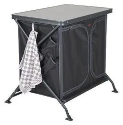 Crespo îlot De Cuisine AP-105 -Tentes de fête soldes crespo kookeiland ap 105 black grey one size black grey 11