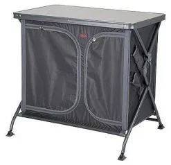 Crespo îlot De Cuisine AP-105 -Tentes de fête soldes crespo kookeiland ap 105 black grey one size black grey 2