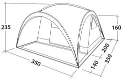 Easy Camp Camp Shelter Granite Grey 11 Easy Camp Camp Shelter Granite Grey -Tentes de fête soldes easy camp camp shelter granite grey 1