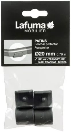 Lafuma Set Capuchons De Protection 20 Mm -Tentes de fête soldes lafuma set beschermdoppen 20 mm black black 1