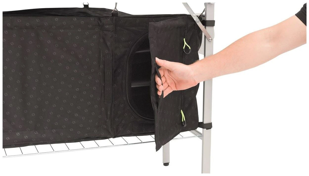 Outwell Drayton Kitchen Table Midnight Black 3 Outwell Drayton Kitchen Table Midnight Black – Image 3