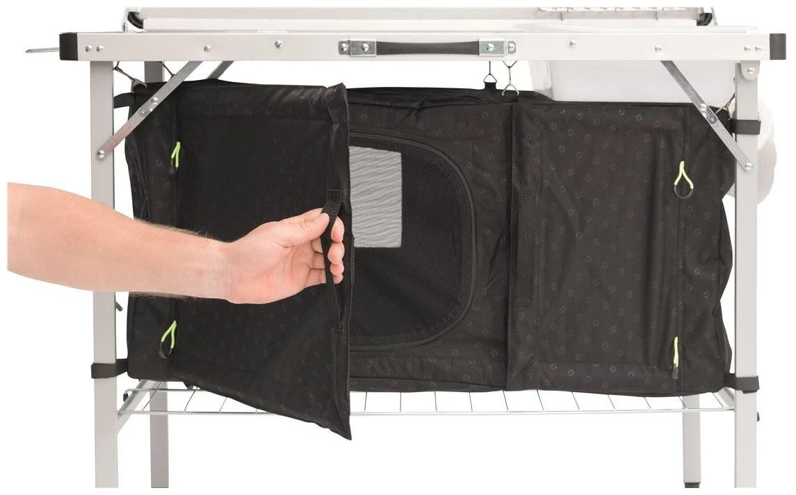 Outwell Drayton Kitchen Table Midnight Black 4 Outwell Drayton Kitchen Table Midnight Black – Image 4