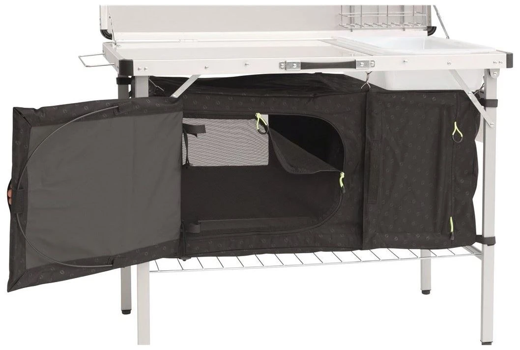 Outwell Drayton Kitchen Table Midnight Black 5 Outwell Drayton Kitchen Table Midnight Black – Image 5