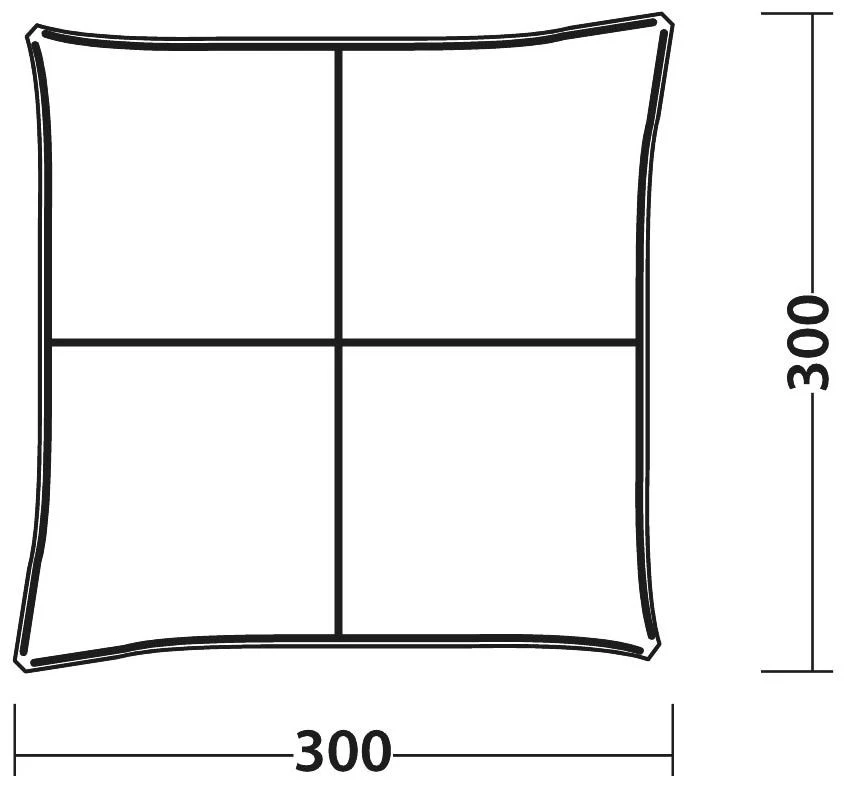 Outwell Event Lounge M Black-Grey 3 Outwell Event Lounge M Black-Grey – Image 3