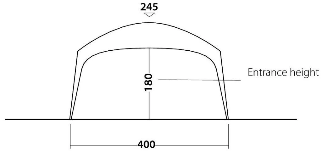 Outwell Event Lounge XL Black-Grey 4 Outwell Event Lounge XL Black-Grey – Image 4