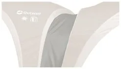 Outwell Gutter For Utility Tents M Silver Grey
