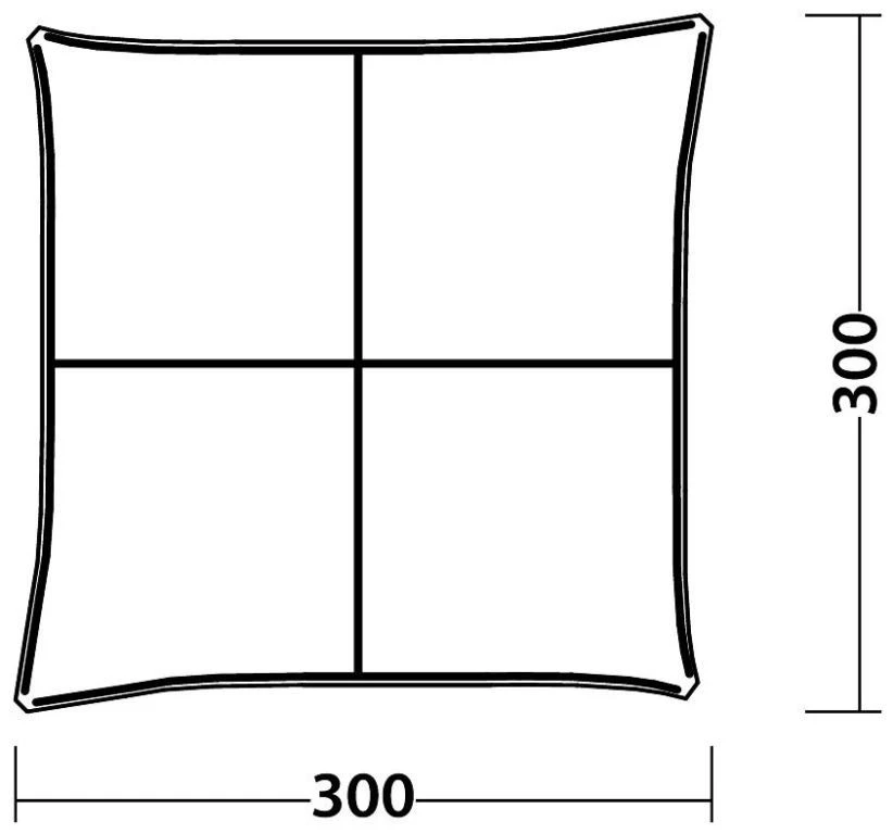 Outwell Summer Lounge M Blue 6 Outwell Summer Lounge M Blue – Image 6