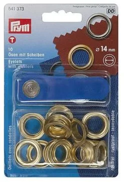 Prym Anneaux De Voile + Mont. 14mm 10 St