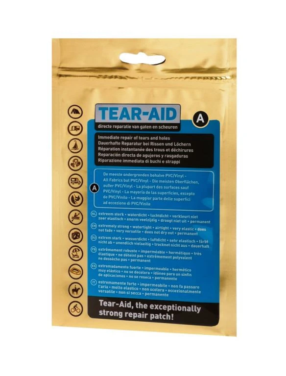 Tear-Aid Tear-Aid A Réparer Gaten Vinyle-coton-nylon 3 Tear-Aid Tear-Aid A Réparer Gaten Vinyle-coton-nylon – Image 3